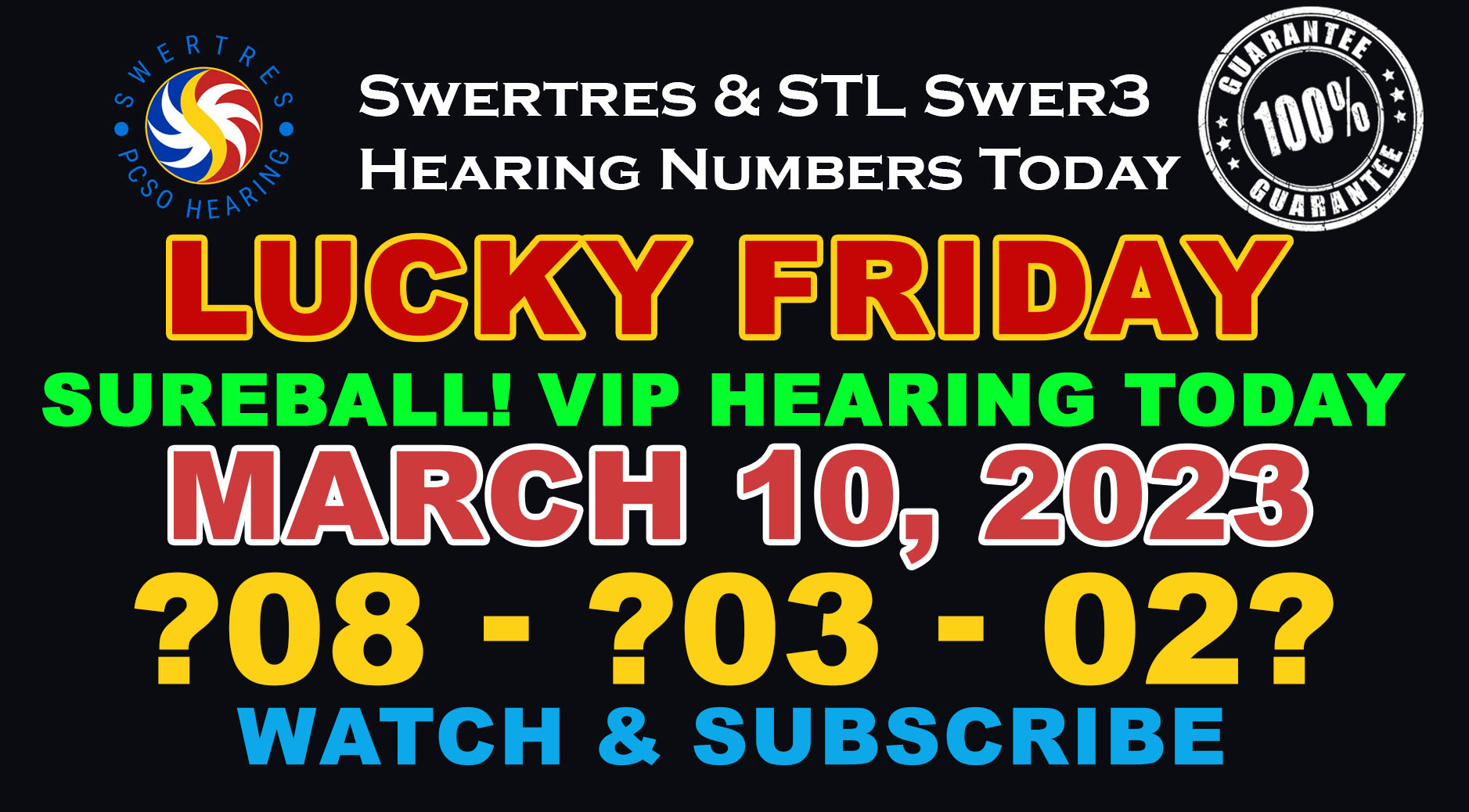 March 10 2023 free vip stl and swertres hearing tips and guides today