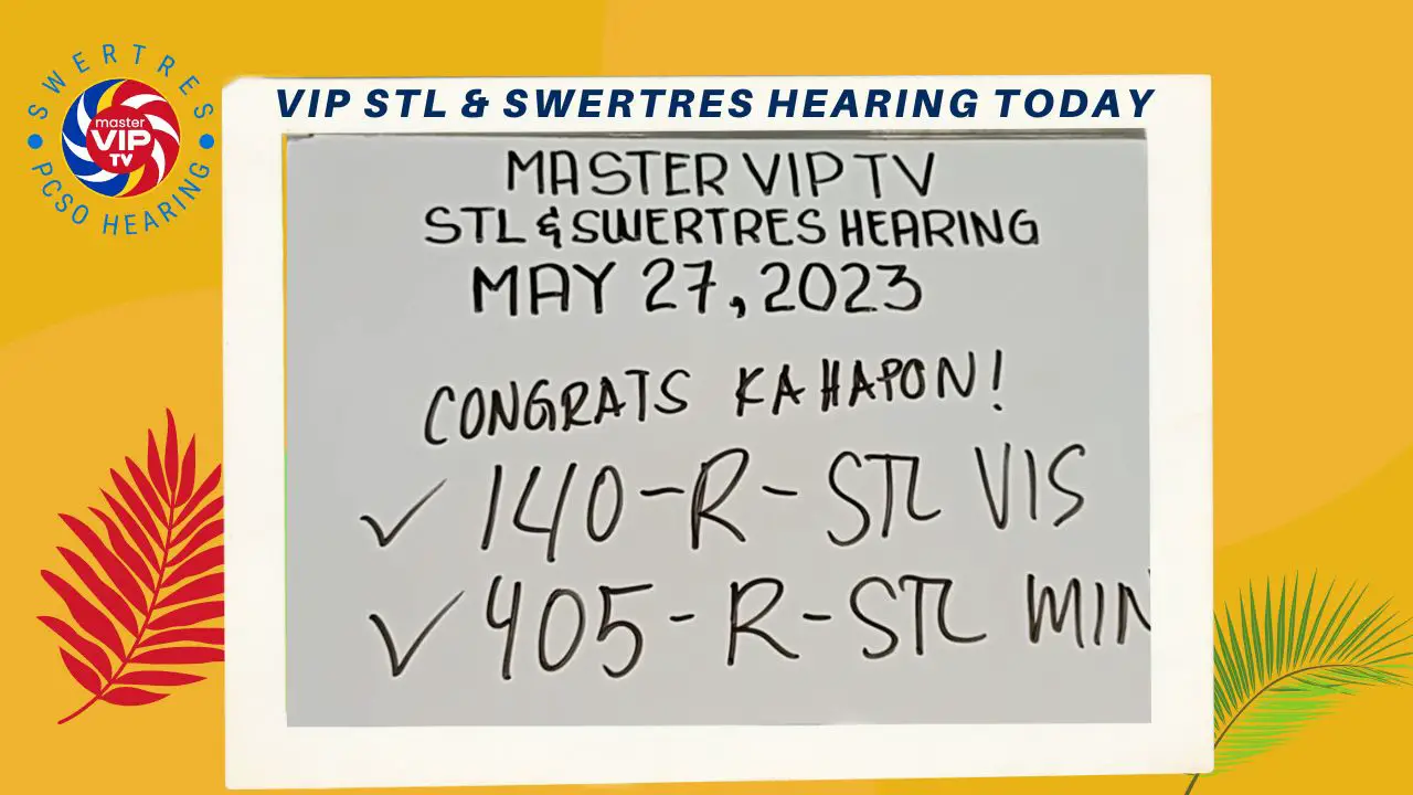 May 27 2023 stl 3d lotto hearing today visayas mindanao